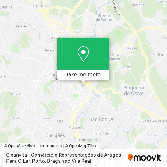 Cleanvita - Comércio e Representações de Artigos Para O Lar map