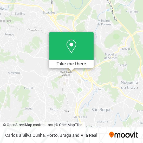 Carlos a Silva Cunha mapa