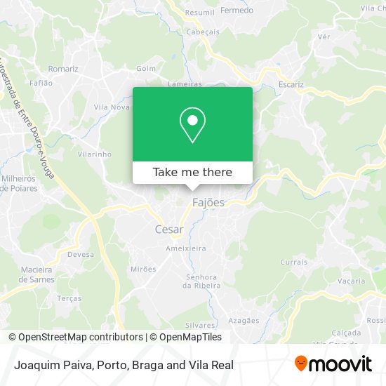 Joaquim Paiva map