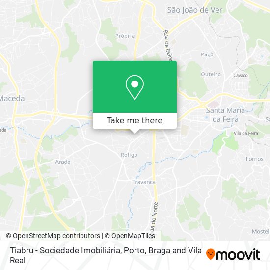 Tiabru - Sociedade Imobiliária map