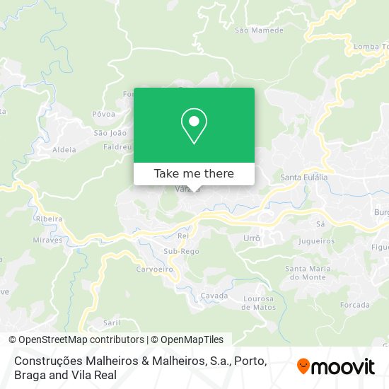Construções Malheiros & Malheiros, S.a. map