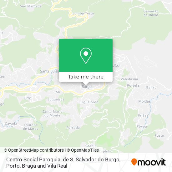 Centro Social Paroquial de S. Salvador do Burgo map