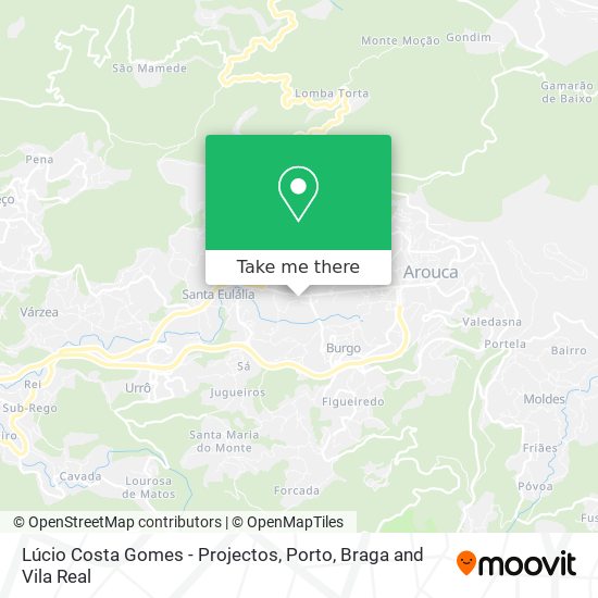 Lúcio Costa Gomes - Projectos mapa