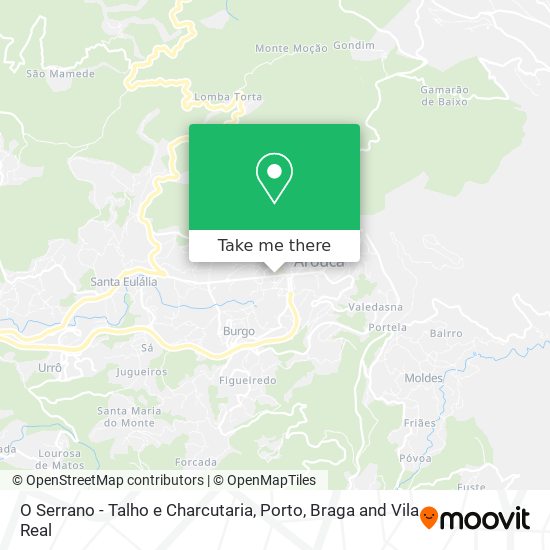 O Serrano - Talho e Charcutaria mapa