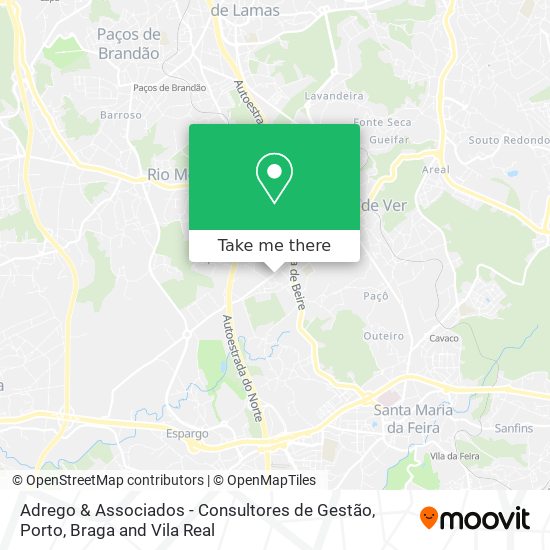 Adrego & Associados - Consultores de Gestão mapa