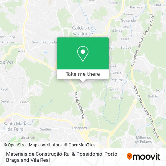 Materiais de Construção-Rui & Possidonio map