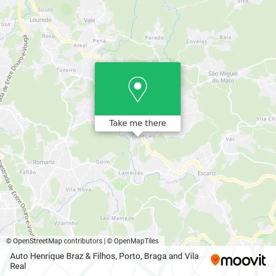 Auto Henrique Braz & Filhos map