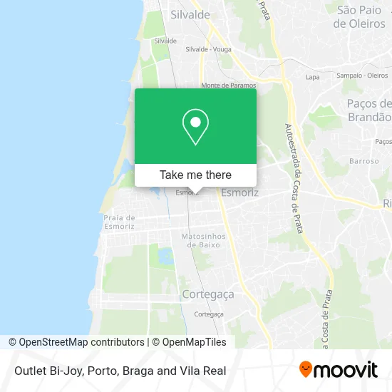 Outlet Bi-Joy map
