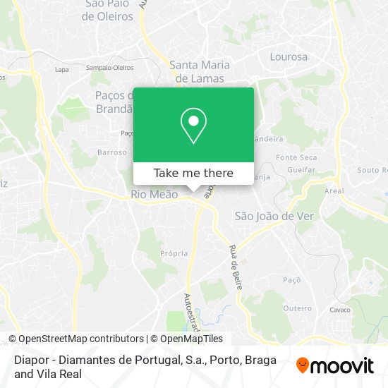 Diapor - Diamantes de Portugal, S.a. map