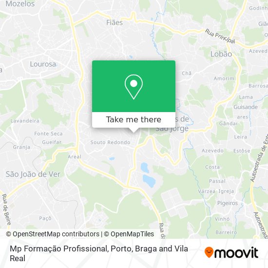 Mp Formação Profissional mapa