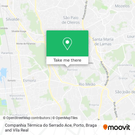 Companhia Térmica do Serrado Ace map