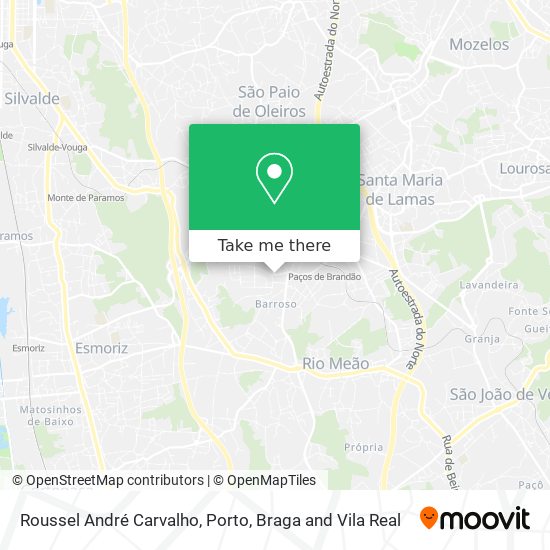 Roussel André Carvalho map