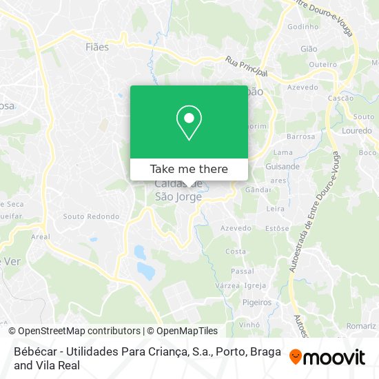 Bébécar - Utilidades Para Criança, S.a. map