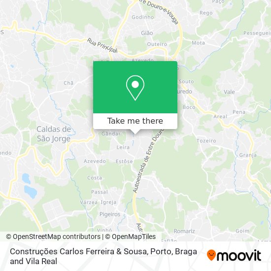 Construções Carlos Ferreira & Sousa mapa