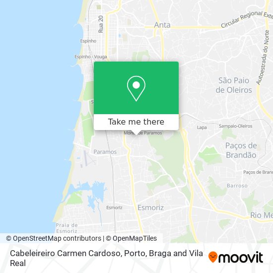 Cabeleireiro Carmen Cardoso map