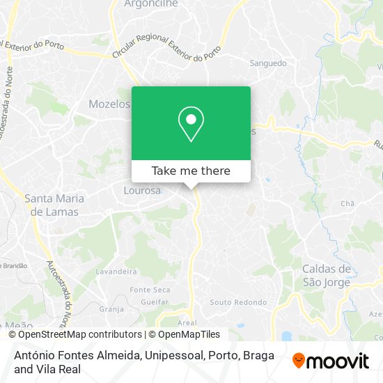 António Fontes Almeida, Unipessoal map