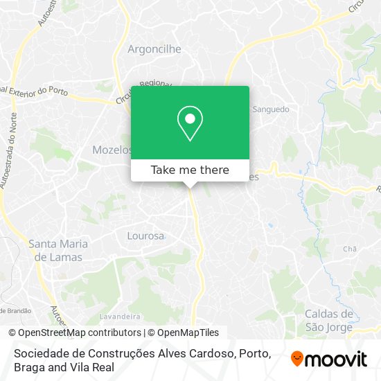 Sociedade de Construções Alves Cardoso map