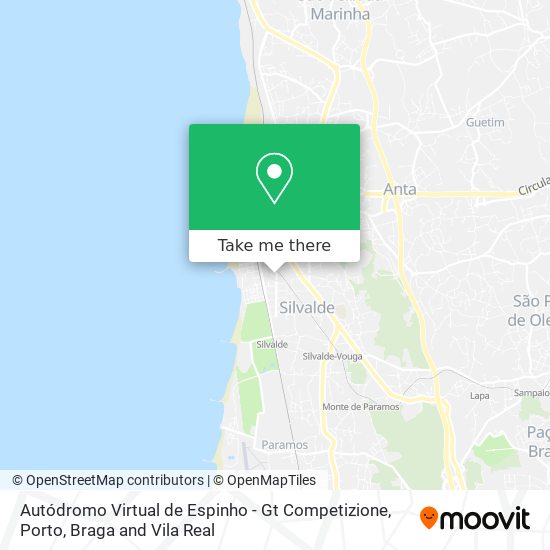 Autódromo Virtual de Espinho - Gt Competizione map