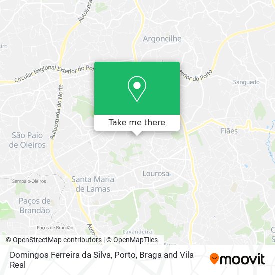 Domingos Ferreira da Silva map