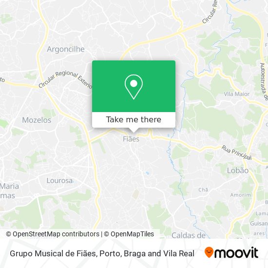 Grupo Musical de Fiães map