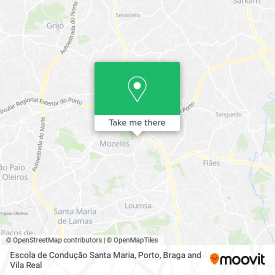 Escola de Condução Santa Maria map