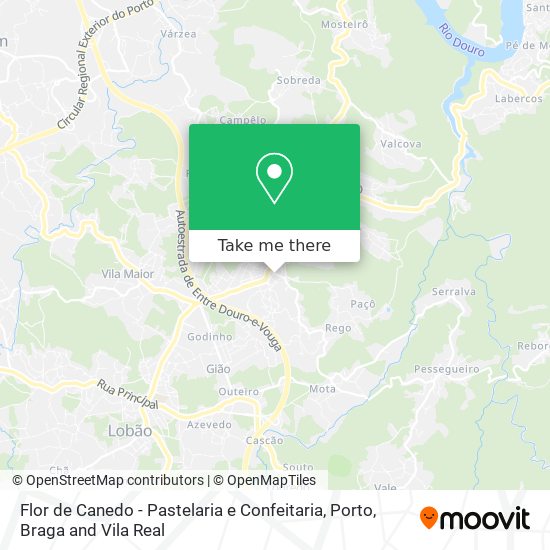 Flor de Canedo - Pastelaria e Confeitaria map
