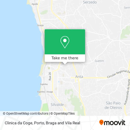 Clinica da Coge map