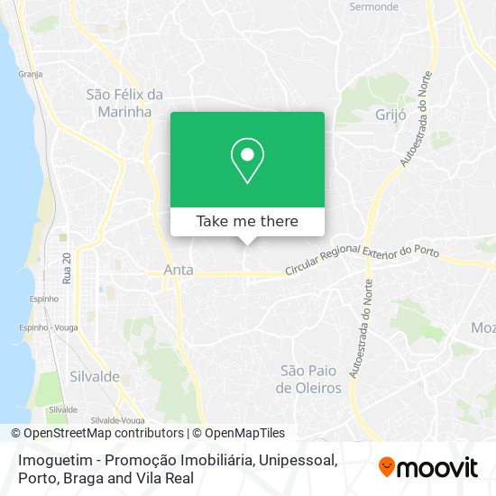 Imoguetim - Promoção Imobiliária, Unipessoal mapa