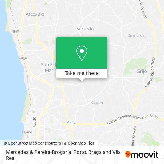 Mercedes & Pereira-Drogaria mapa