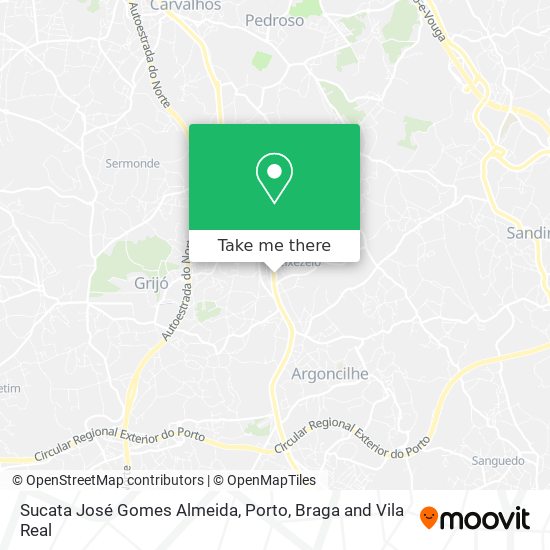 Sucata José Gomes Almeida map