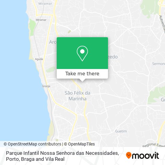 Parque Infantil Nossa Senhora das Necessidades map