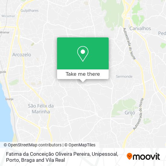 Fatima da Conceição Oliveira Pereira, Unipessoal map