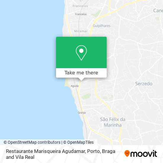 Restaurante Marisqueira Agudamar map