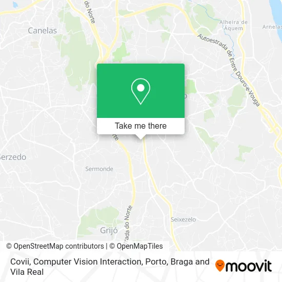 Covii, Computer Vision Interaction map