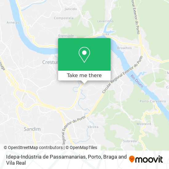 Idepa-Indústria de Passamanarias mapa