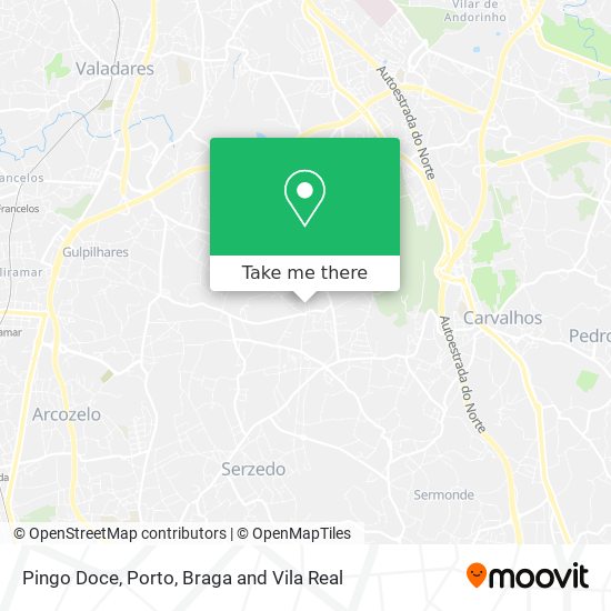 Pingo Doce map