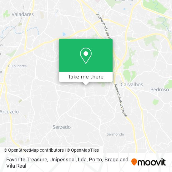 Favorite Treasure, Unipessoal, Lda mapa
