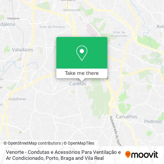 Venorte - Condutas e Acessórios Para Ventilação e Ar Condicionado map