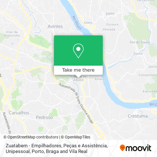 Zuatabem - Empilhadores, Peças e Assistência, Unipessoal map