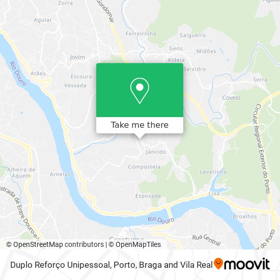 Duplo Reforço Unipessoal mapa