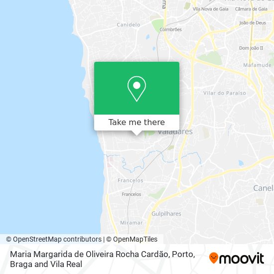 Maria Margarida de Oliveira Rocha Cardão map