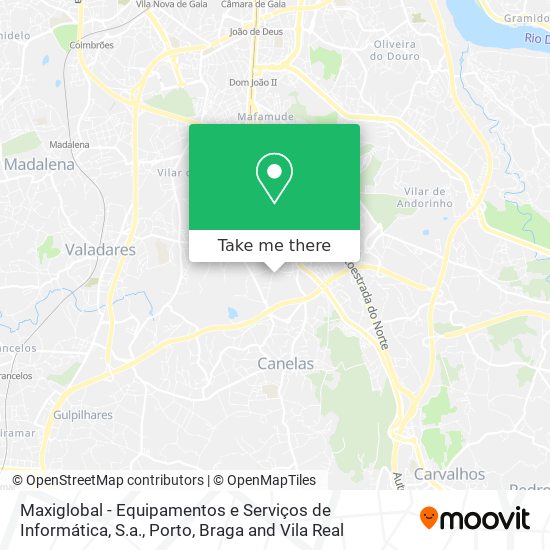 Maxiglobal - Equipamentos e Serviços de Informática, S.a. mapa