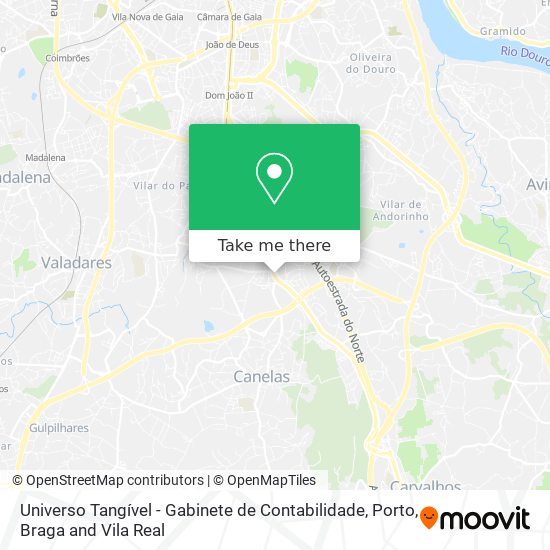 Universo Tangível - Gabinete de Contabilidade map