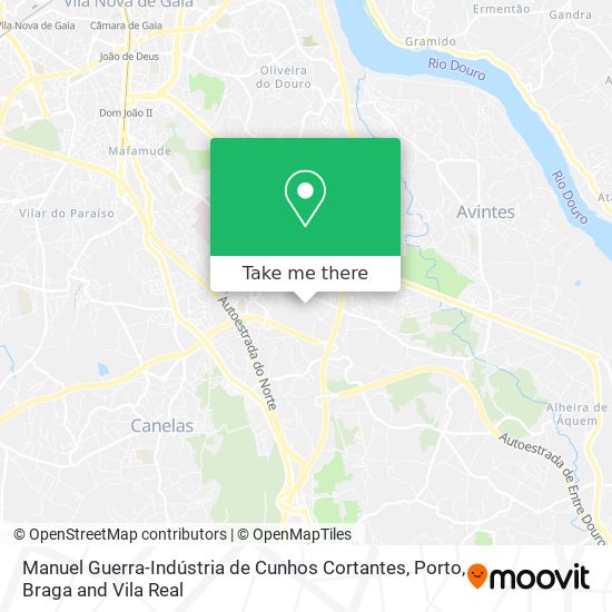 Manuel Guerra-Indústria de Cunhos Cortantes map