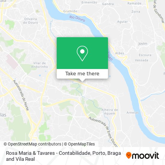 Rosa Maria & Tavares - Contabilidade map