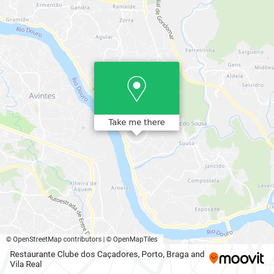 Restaurante Clube dos Caçadores map