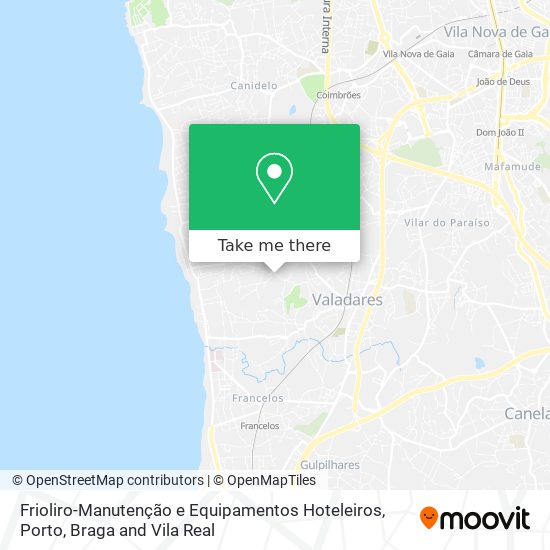 Frioliro-Manutenção e Equipamentos Hoteleiros map