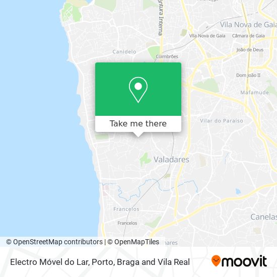 Electro Móvel do Lar map