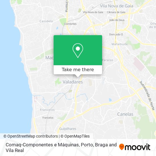 Comaq-Componentes e Máquinas map