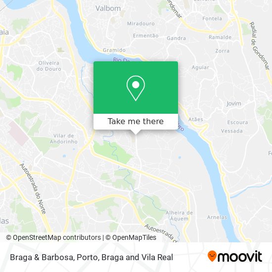 Braga & Barbosa map